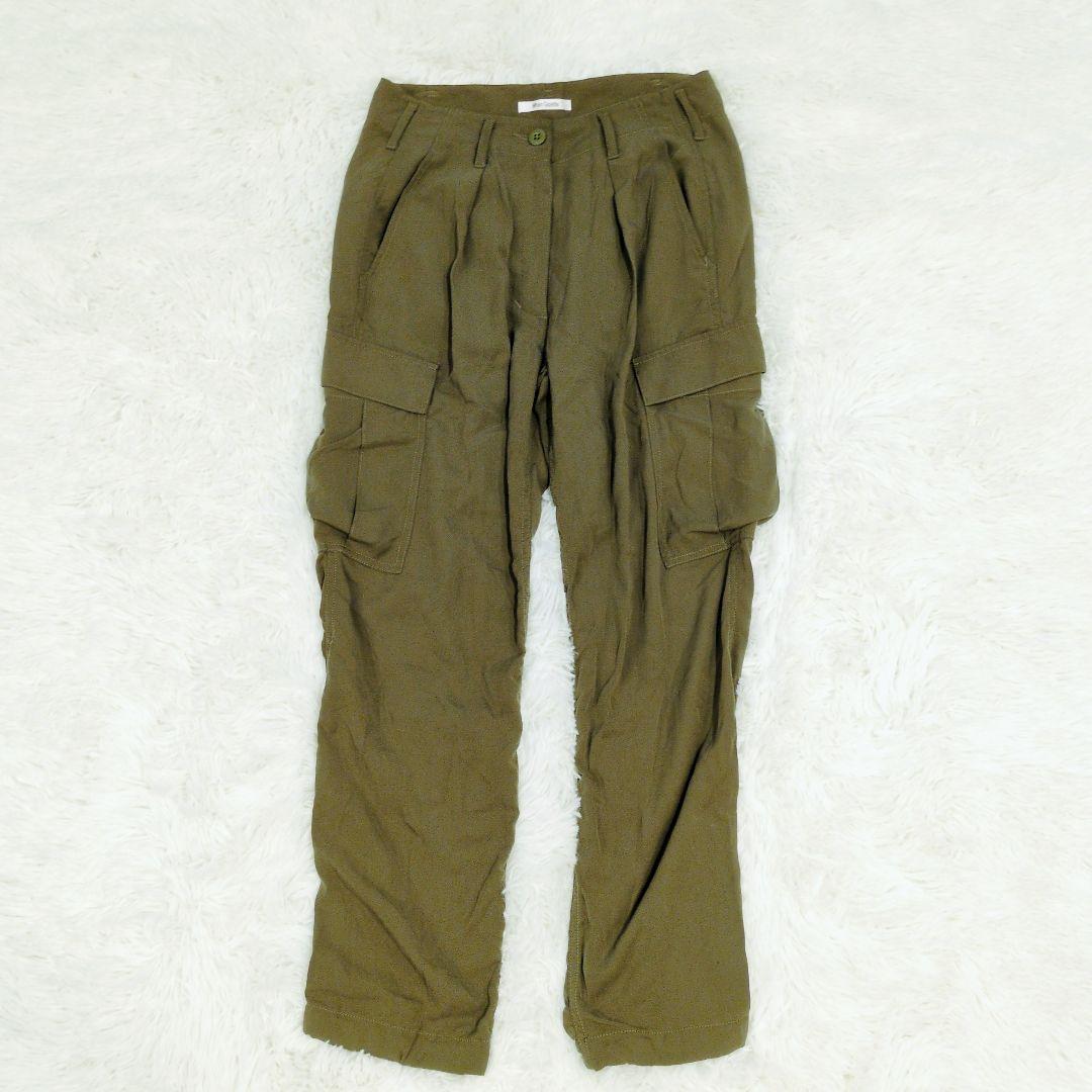 2024SS 完売品✨ウィムガゼット バックサテンカーゴパンツ グリーン