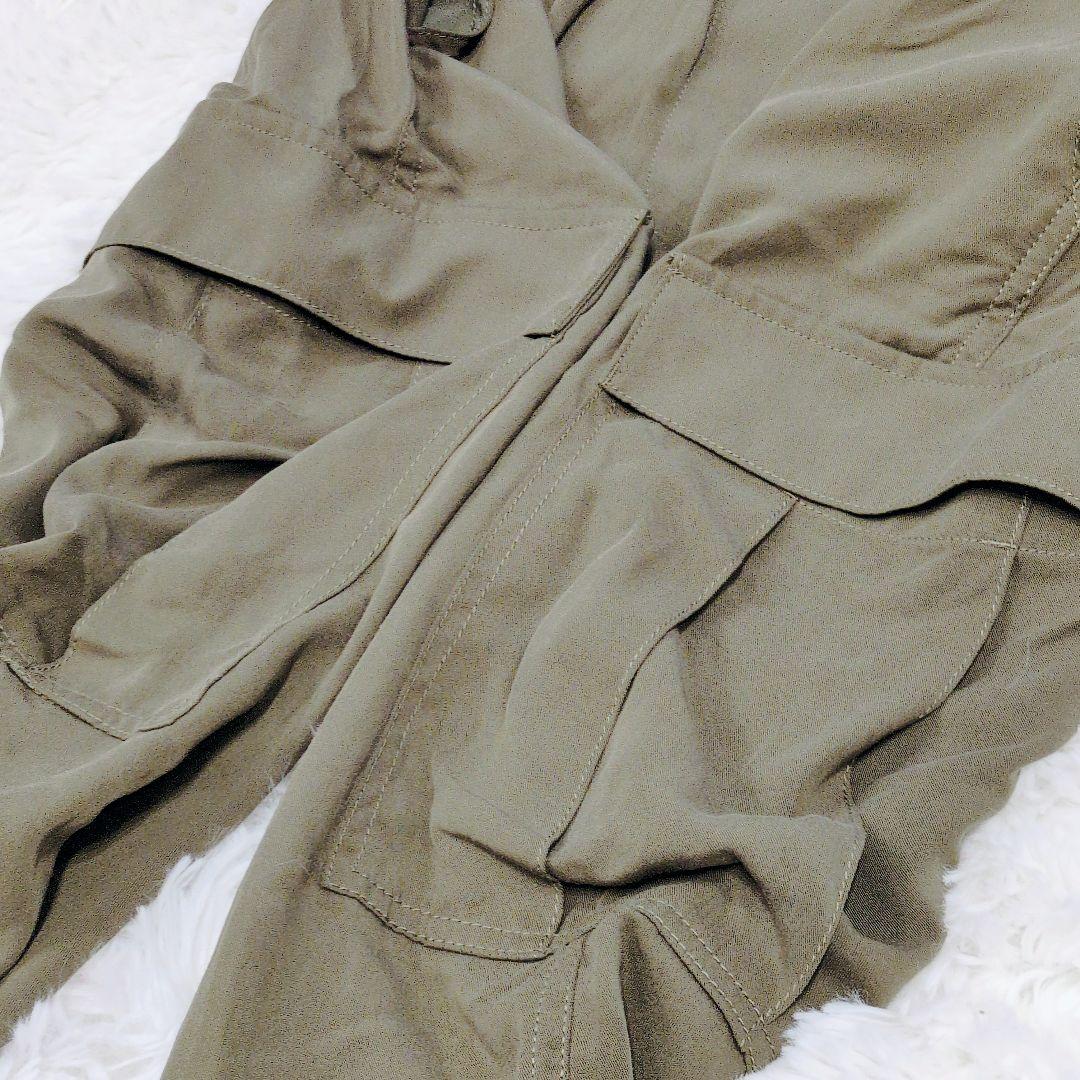 2024SS 完売品✨ウィムガゼット バックサテンカーゴパンツ グリーン