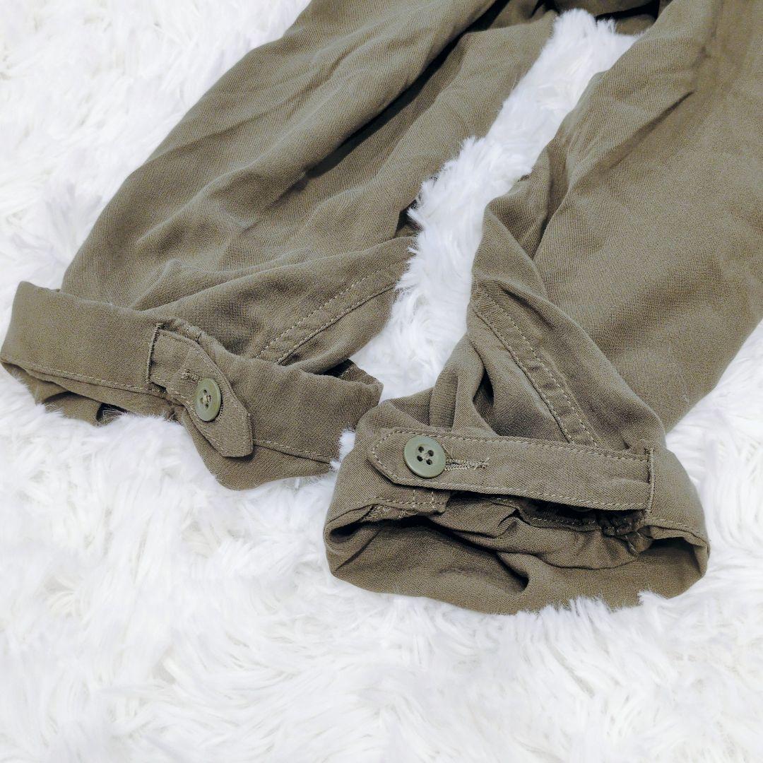 2024SS 完売品✨ウィムガゼット バックサテンカーゴパンツ グリーン