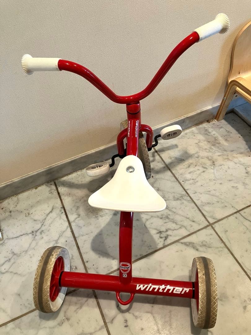 Winther 赤 三輪車 商品情報/ウィンザー｜教育・保育関係者向けサイト
