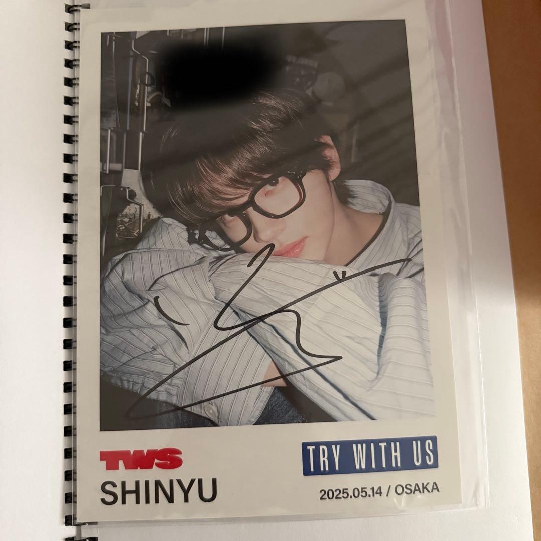 tws シニュ SHINYU サイン TRY WITH US