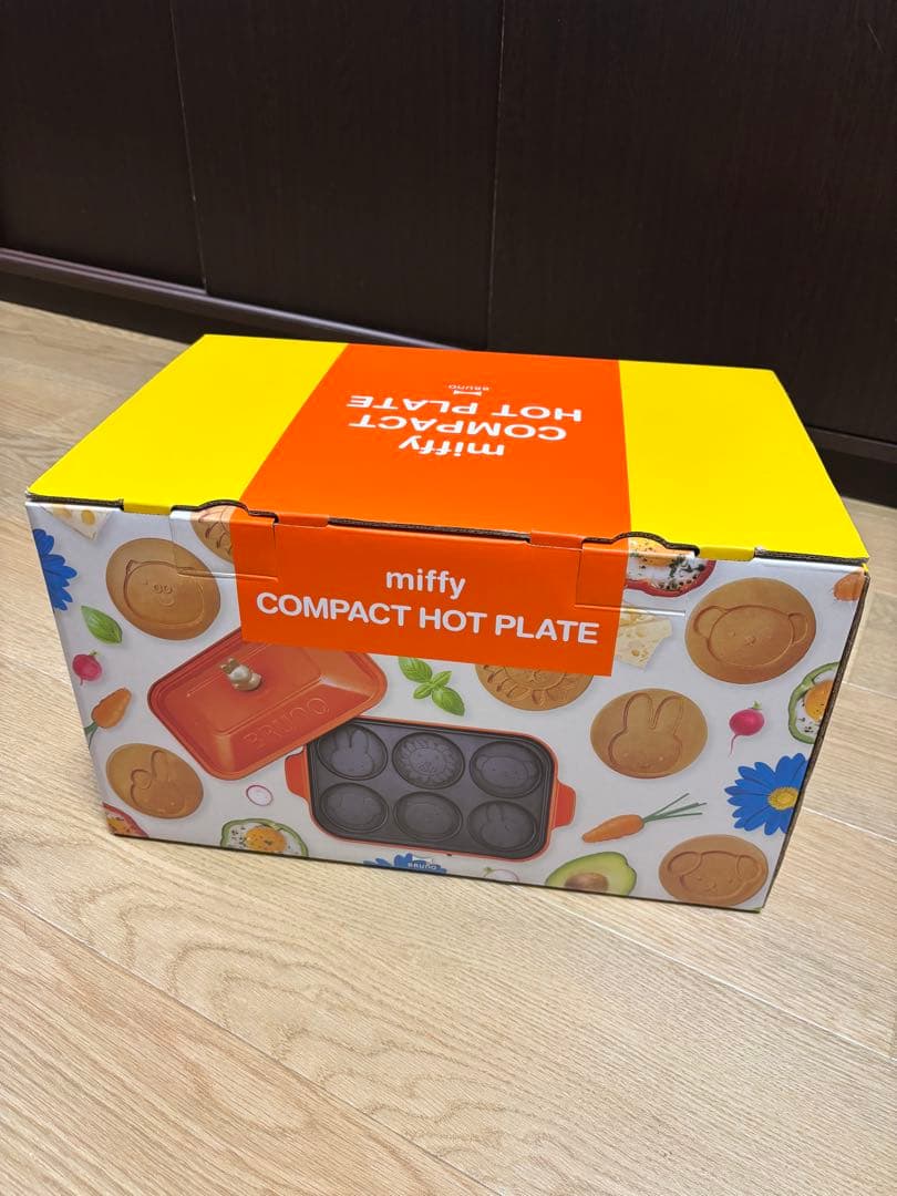 ミッフィ miffy コンパクトホットプレート ブルーノ BRUNO 新品未使用 楽天市場】【レシピの特典付】ミッフィー ホットプレート ブルーノ