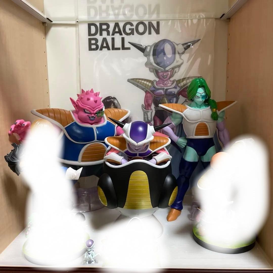 フリーザ、ザーボン、ドドリア一番くじフィギュアセット