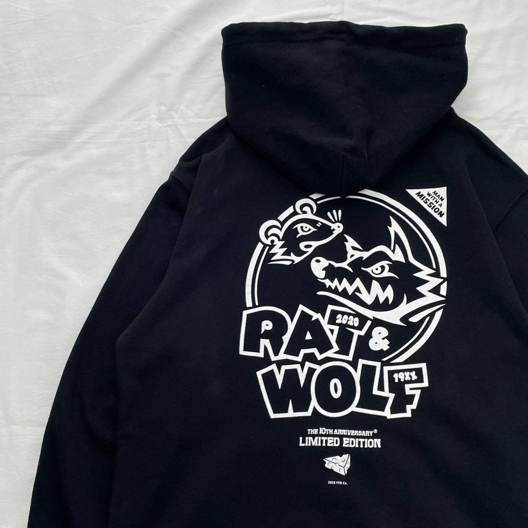 マンウィズ RAT & WOLF リミテッドエディション パーカー - メルカリ