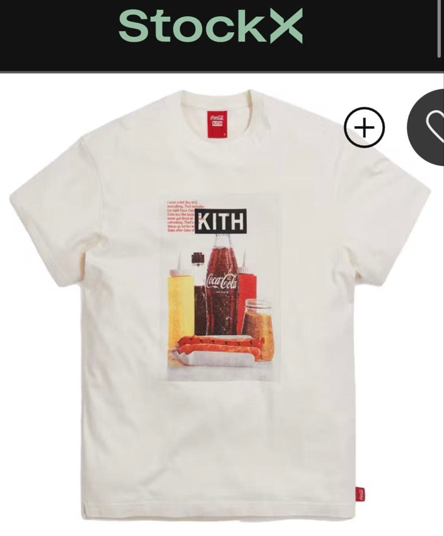 Kith x Coca Cola コラボ Tシャツ 白L INTERNATIONAL TEE キース