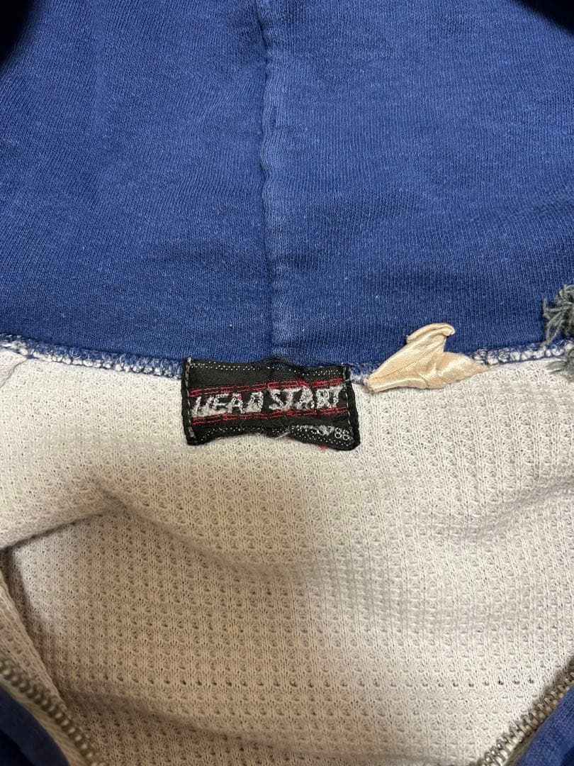 60s ジップパーカー ダブルフェイス