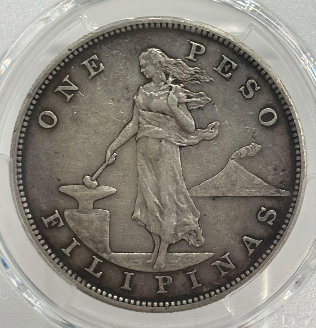 1903年 （稀少）アメリカ領フィリピン女性立像 火山乙女 PCGS認証 1903