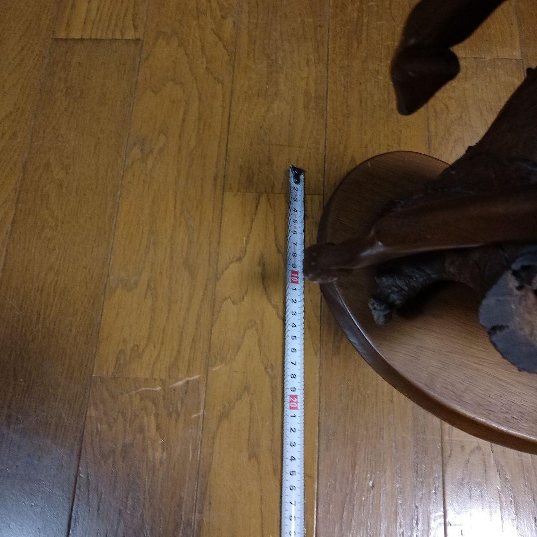 美品！アンティ―ク！今年は馬年！木製馬の彫刻 ブラウン 約50cm - メルカリ
