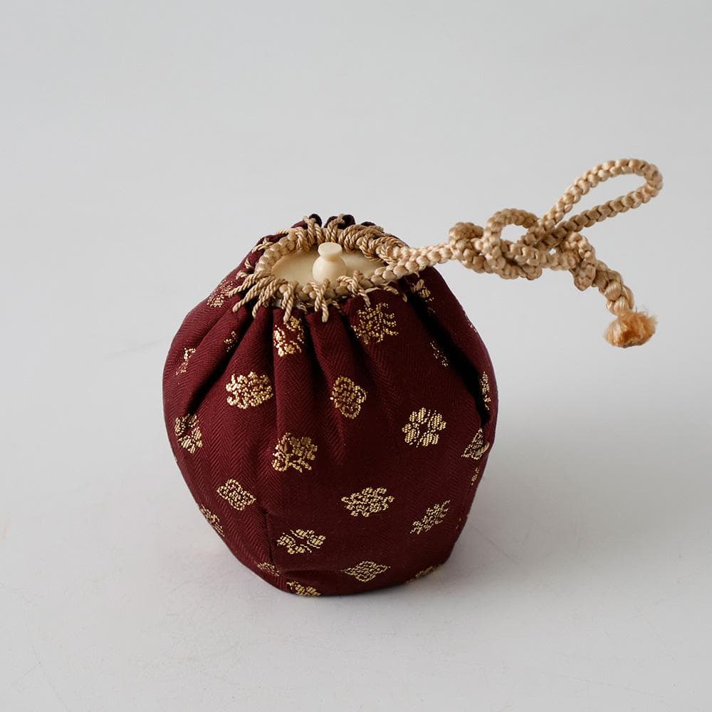 時代 朝鮮美術 李朝 茶入 李朝白磁 時代箱 茶道具 小壷 古玩仕覆黄布