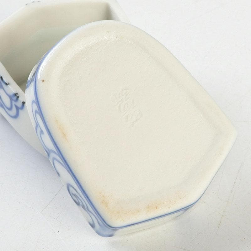 茶道具 平安 昭阿弥造 染付 冠香合 共箱 V 9338 - メルカリ