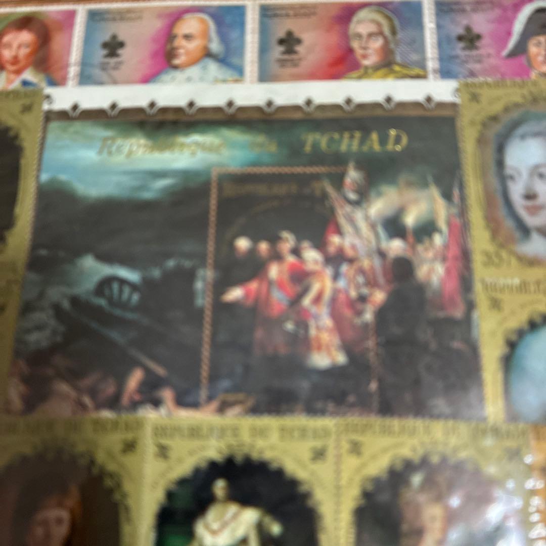 50 Histoire de France 切手セット - メルカリ