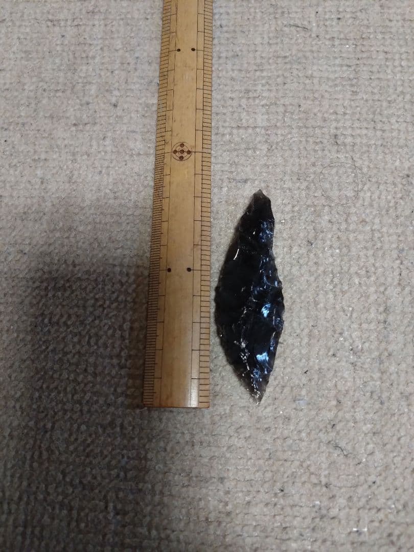 黒曜石 天然石 矢じり　3つセット