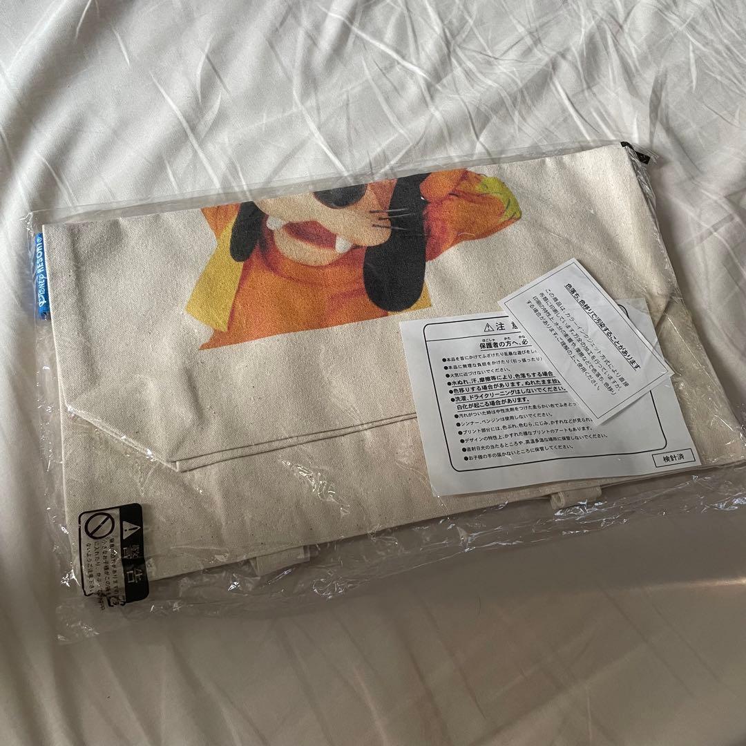 グーフィー 実写 トートバッグ ディズニーランド トート S11