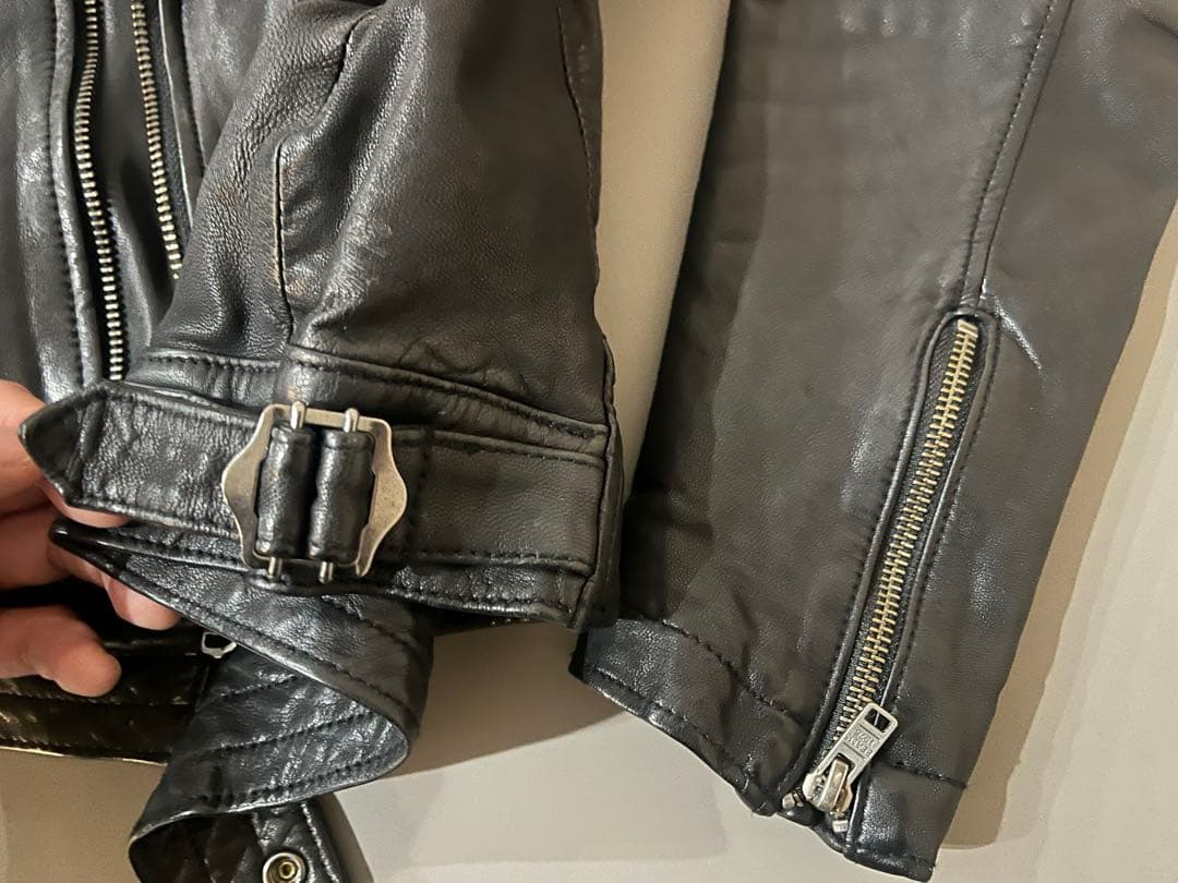 サルフラ 信濃屋 ブルゾン ヴァルスター レザー ジャケット Salfra