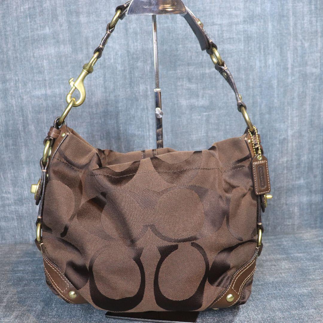 バッグ COACH Signature shoulder bag accessory