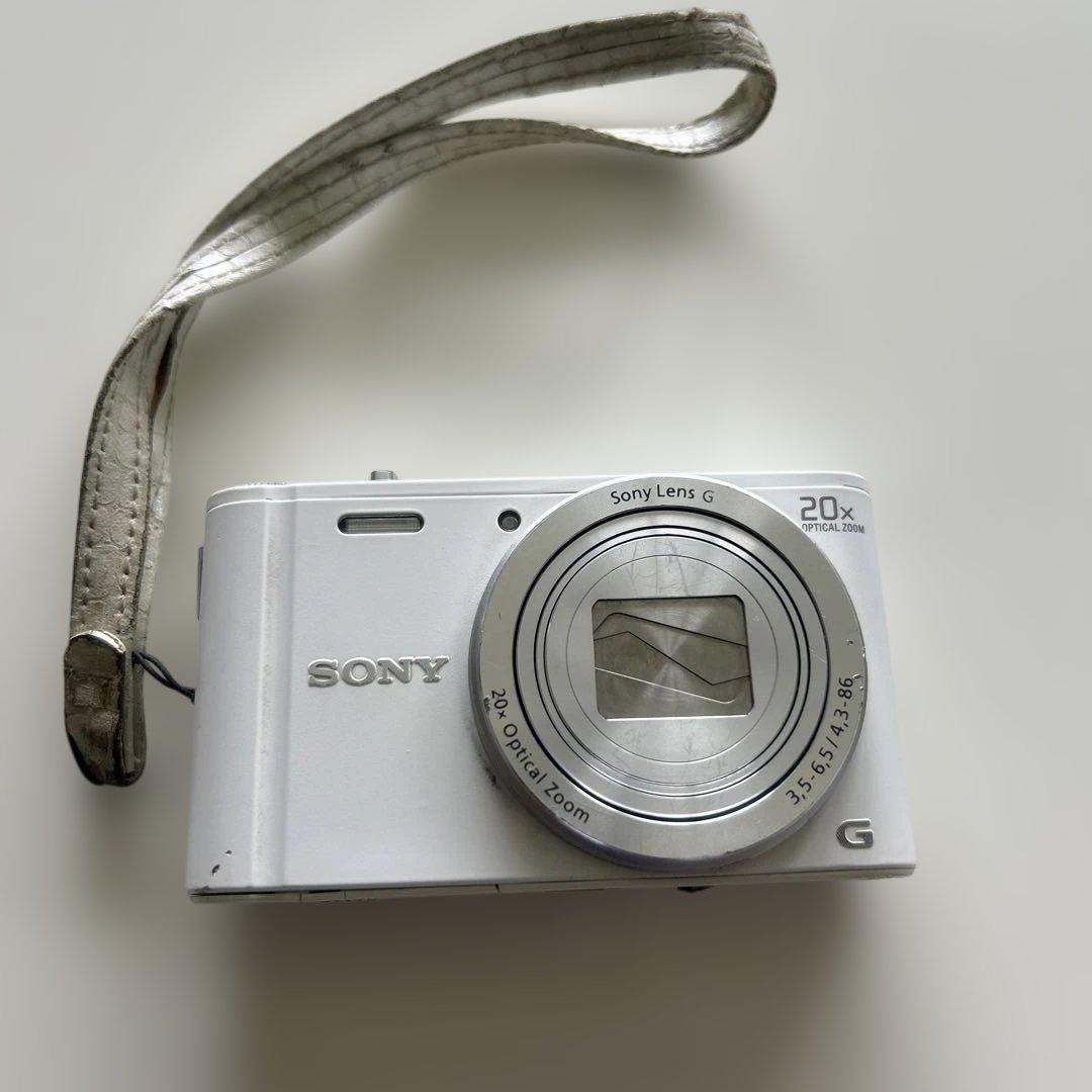 Sony Cyber-shot 20倍光学ズーム ホワイト DSC-WX300