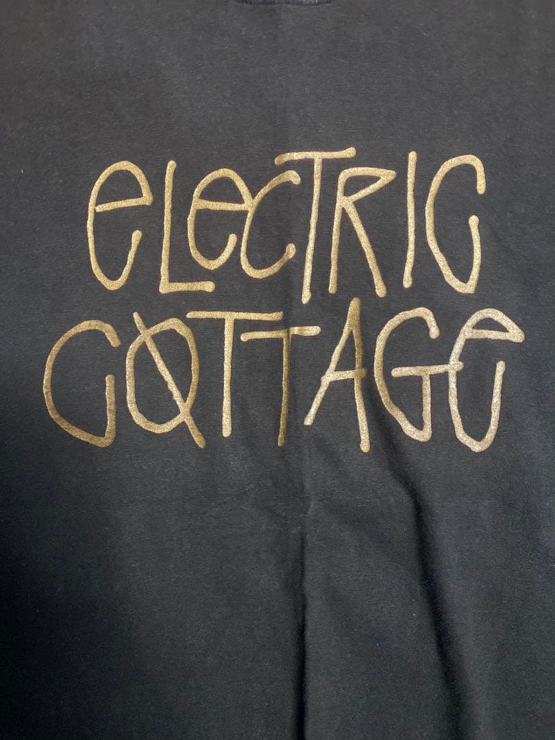 激レア ELECTRIC COTTAGE ロゴTシャツ ブラック サイズXL