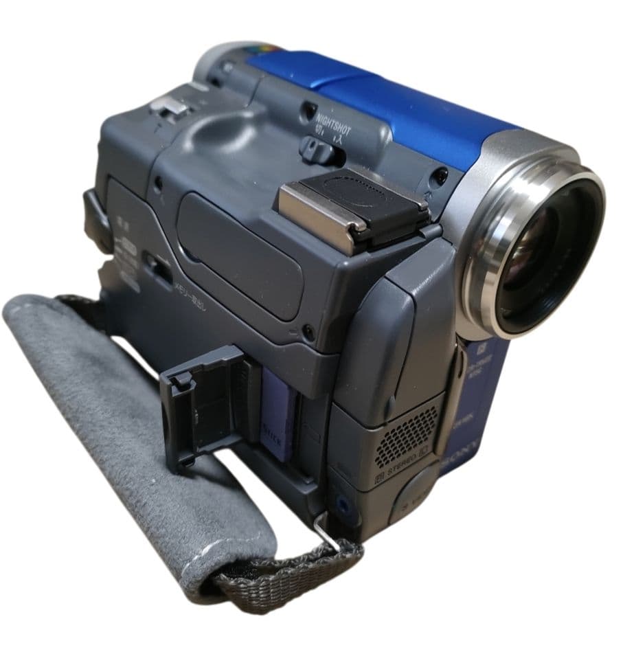 【極美品】SONYソニー ビデオカメラDCR-TRV22K ブルーBlue