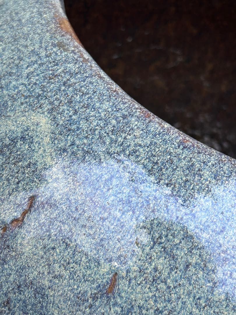 中国 鈞釉大壺 送料込み0816