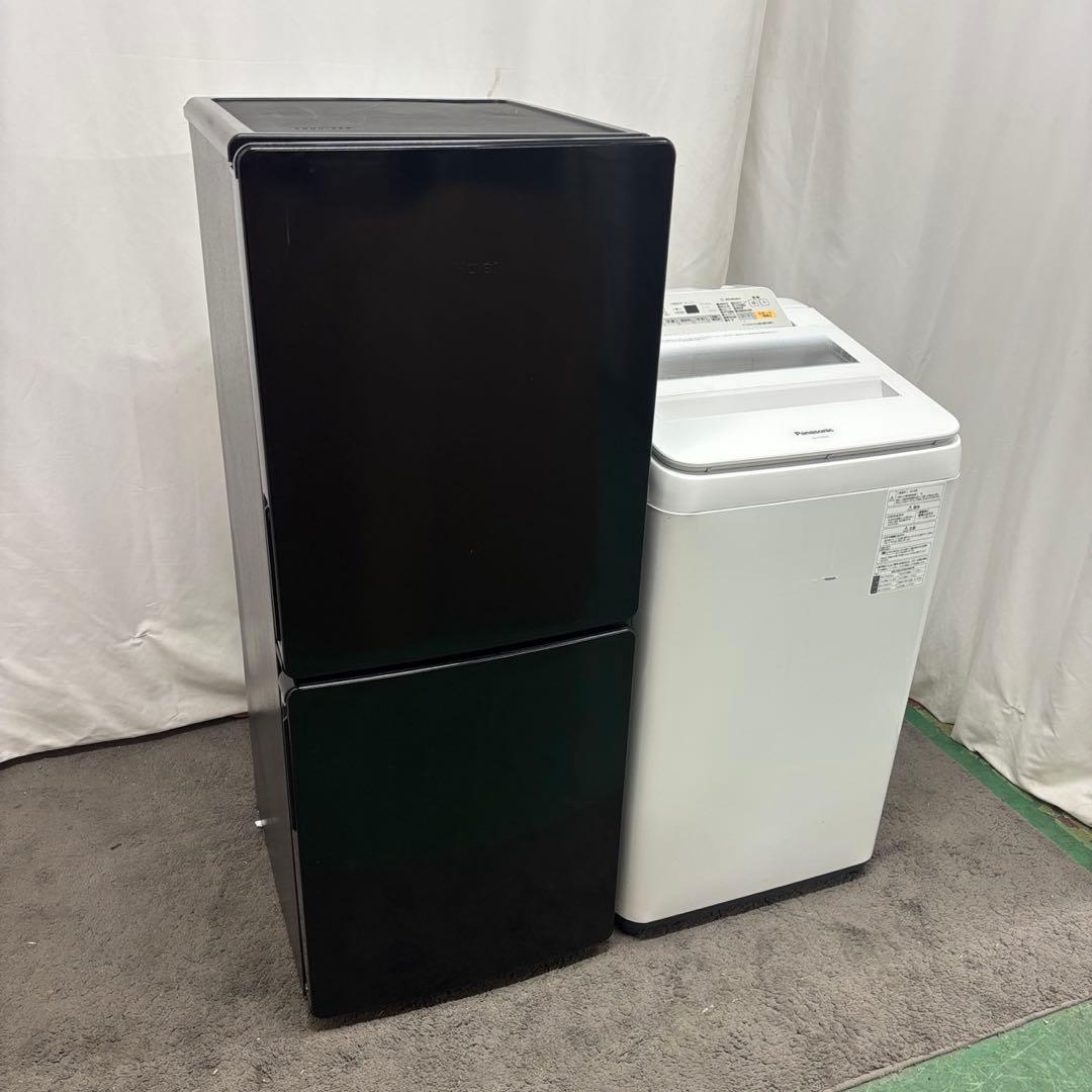 ★993　冷蔵庫　洗濯機　一人暮らし　家電セット　黒　中古　安い　綺麗　設置無料