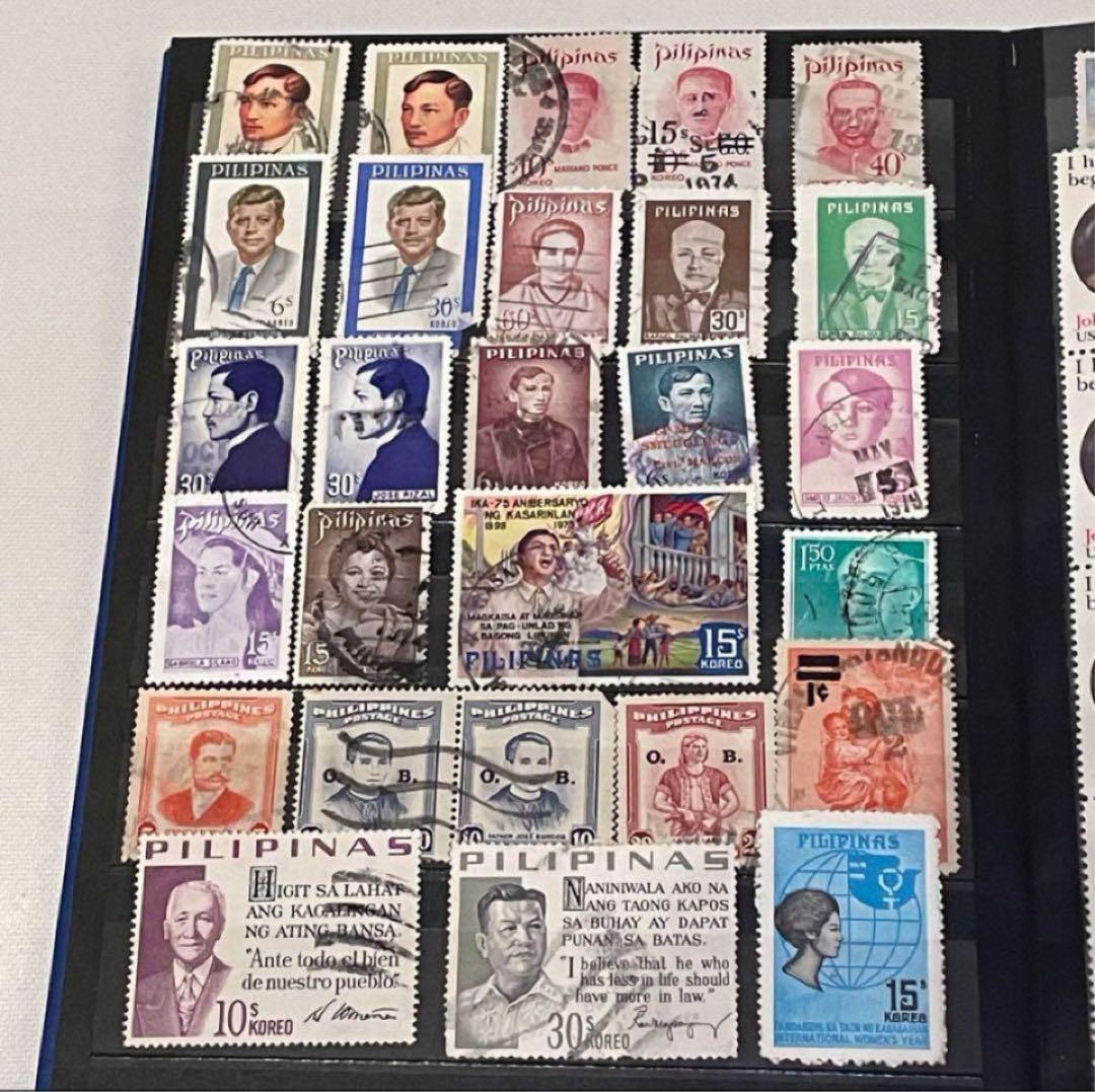 切手外国1冊291枚まとめ売り切手コレクションアルバム