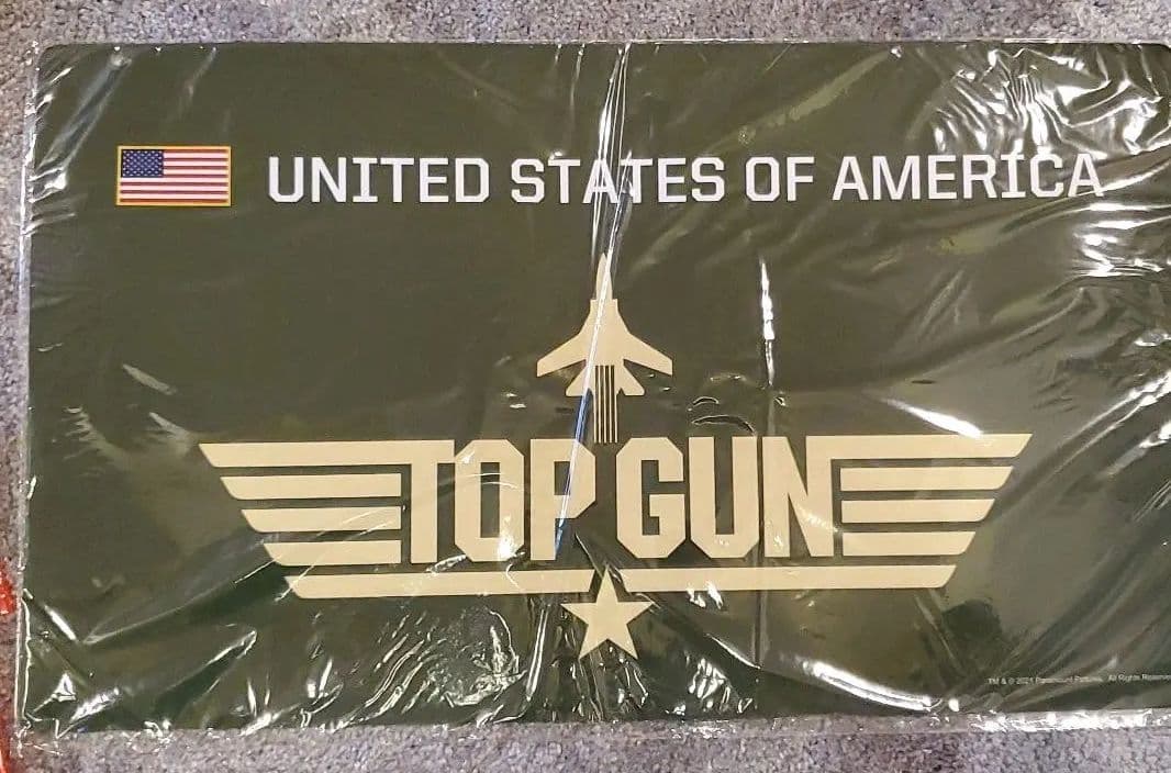 新品】ラバーマットトップガン マーヴェリック トム・クルーズ 4点セット