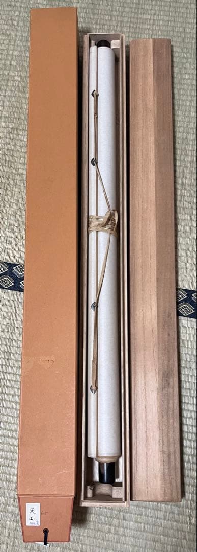 掛け軸 版画 大幅［羅漢図］版画 木箱付き！ - メルカリ