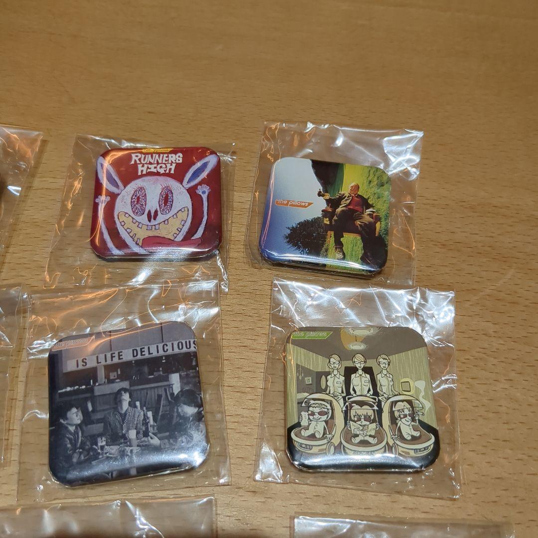 the pillowsCDジャケット缶バッジコンプリート16 種