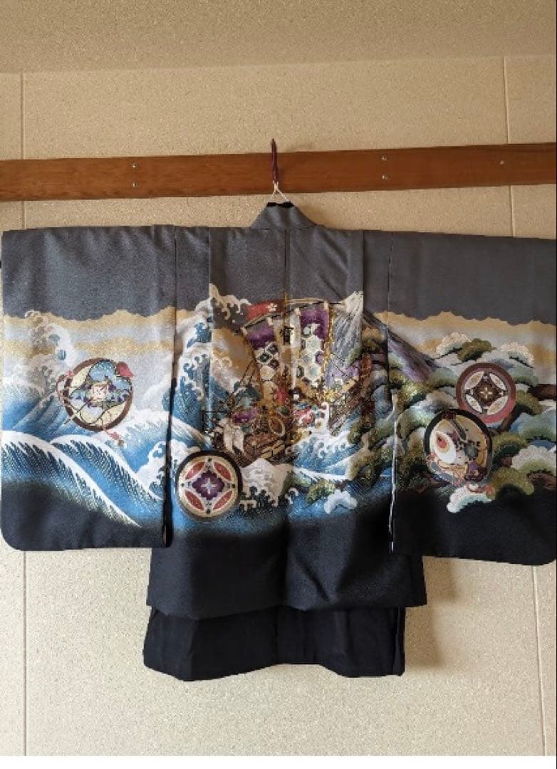 七五三　５歳　男の子　袴　フルセット