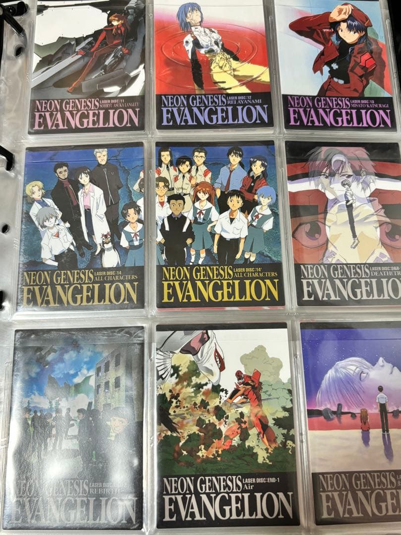 新世紀エヴァンゲリオン カードダスマスターズ 初版 第参集 コンプリート