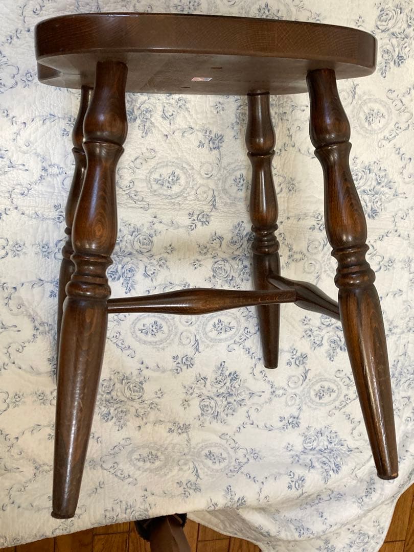 キツツキ　木製スツール 花台にも　2脚セット　飛騨産業