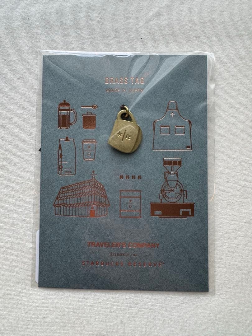 スターバックストラベラーズノートパスポートサイズ・ブラスタグマグ