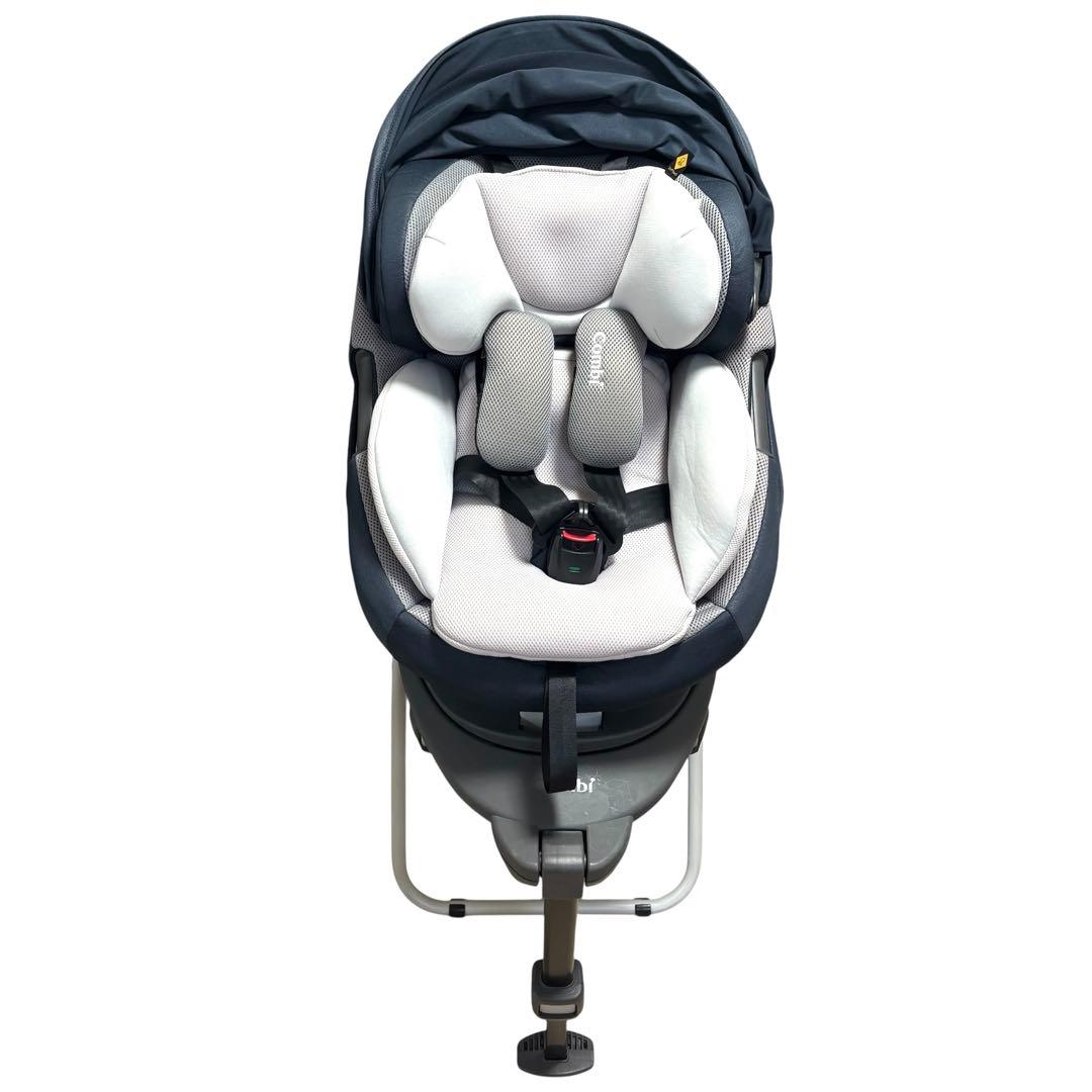 極美品 コンビ Combi ZA-670 THES ISOFIX エッグショック