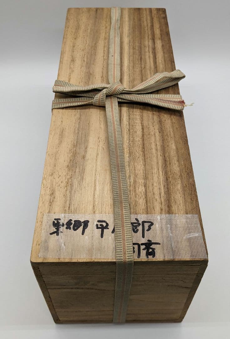 藤原陶斎 備前焼 東郷平八郎像 合箱 陶像 日露戦争 置物 細工