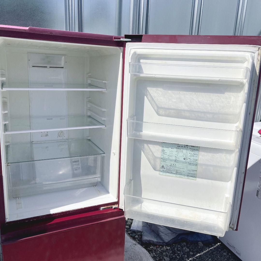 258設置まで対応 新生活　AQUA赤冷蔵庫　7.5kg洗濯機　人気モデルセット