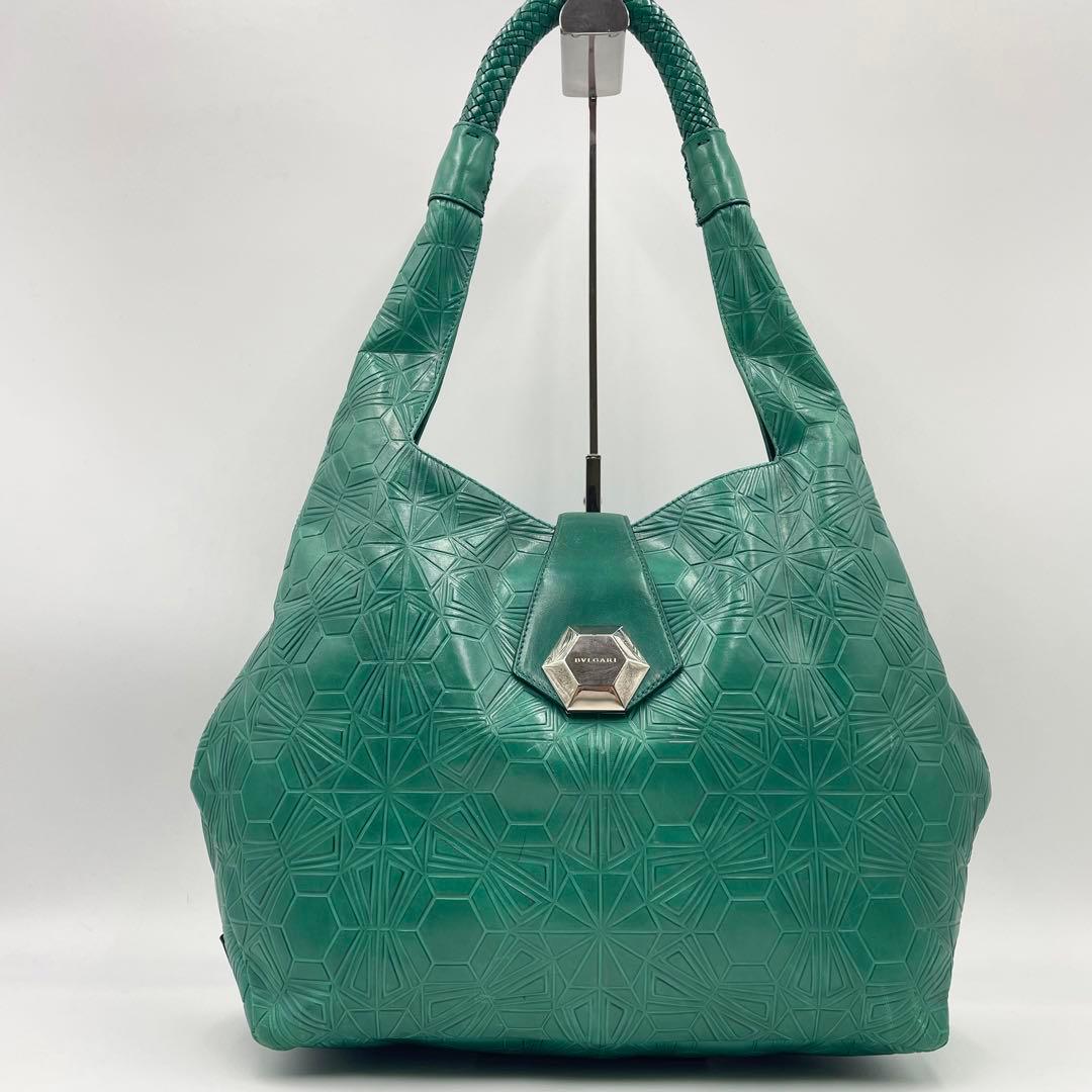 【入手困難】BVLGARI マシューウィリアムソン ショルダーバッグ エンボス