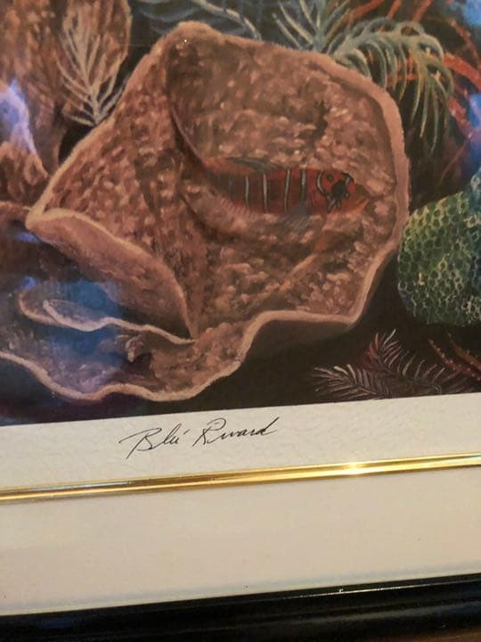 ブルーリヴァード　絵画　フェイシズインケイマン