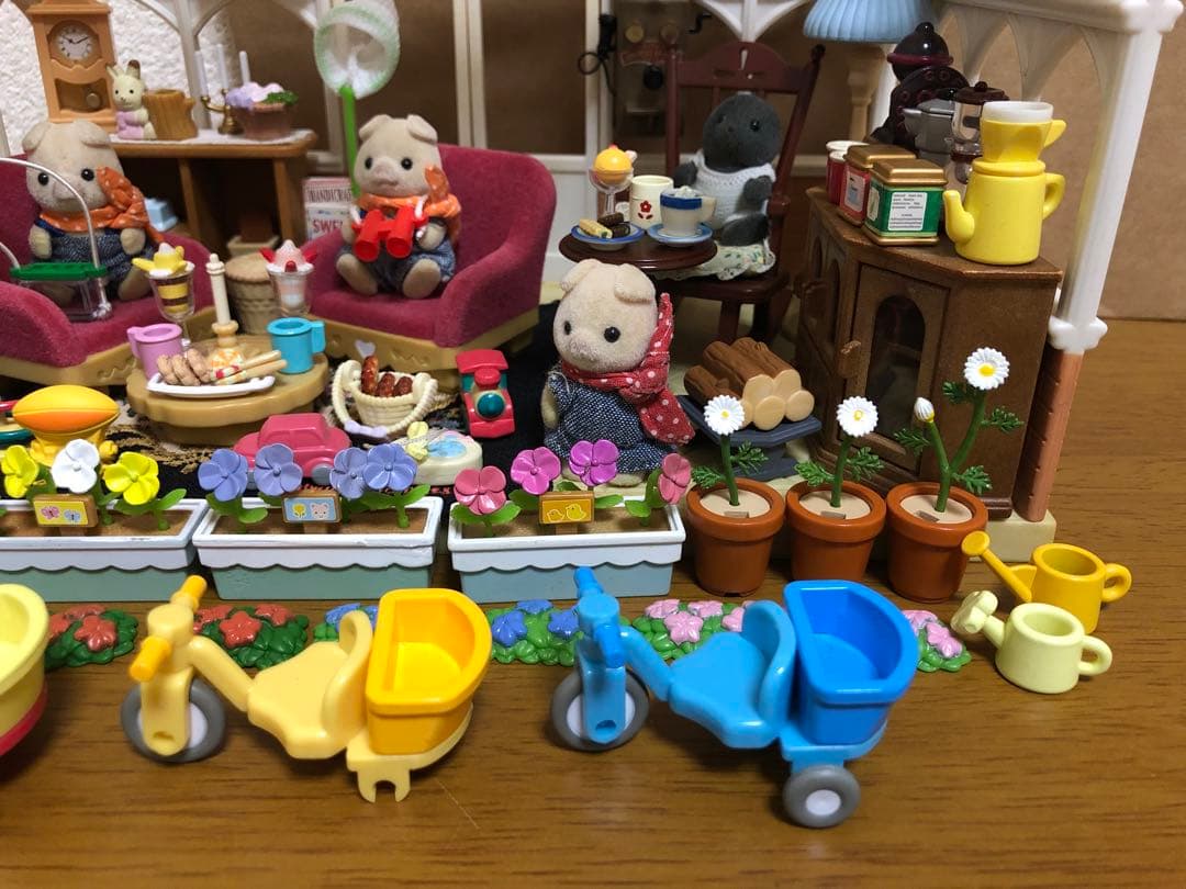 シルバニアファミリーガーデン 家具 小物まとめ売りセット