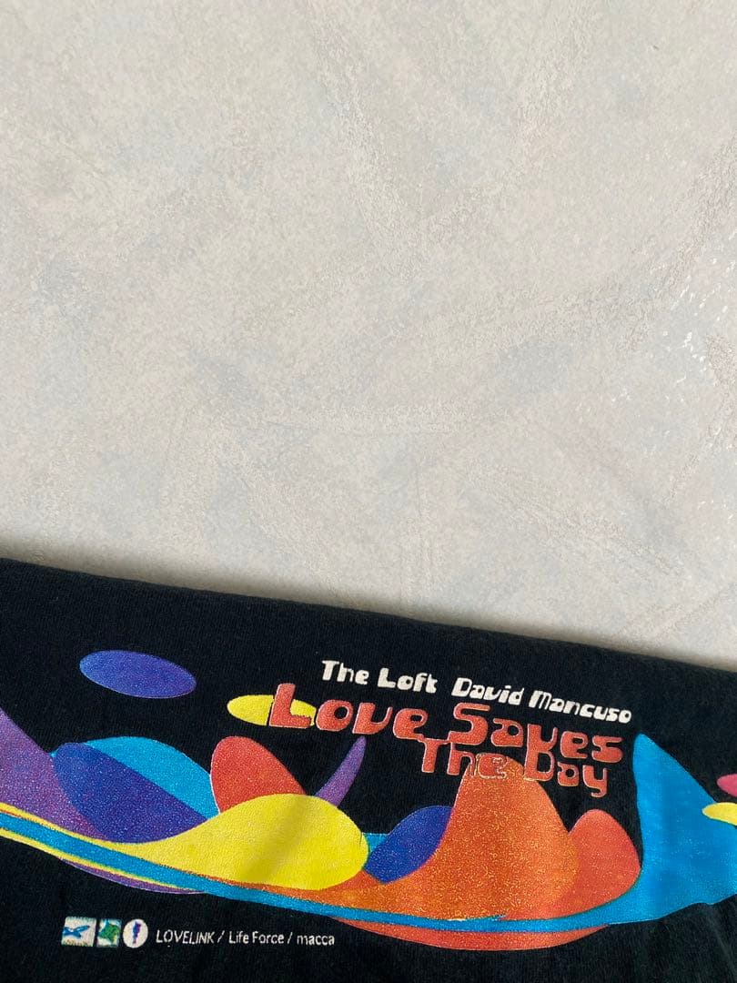 The Loft David Mancuso 1999 Tシャツ L 90s The Loft David Mancuso