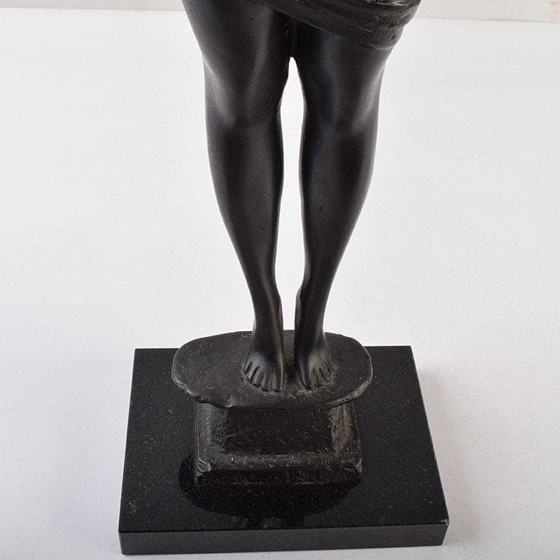 土田副正作 ブロンズ 雲のように風のように 重さ約