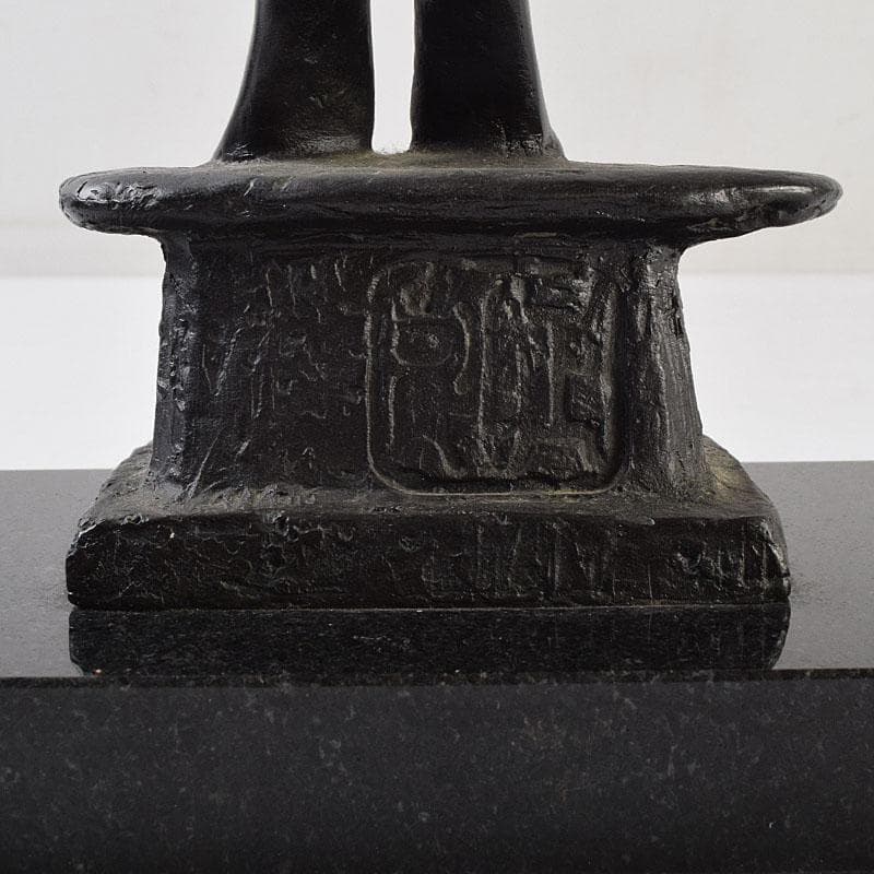 土田副正作 ブロンズ 雲のように風のように 重さ約