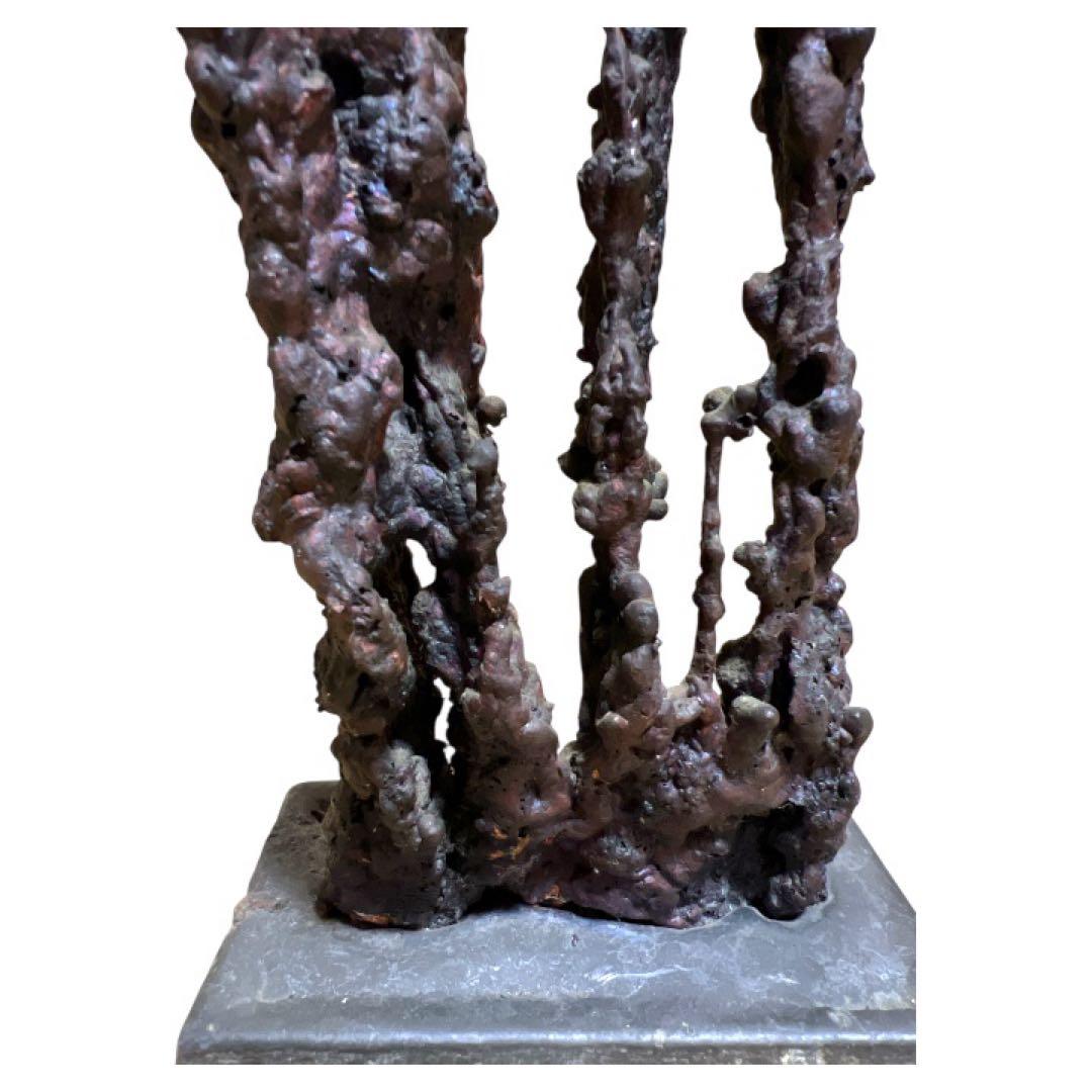 【レア品】銅滴　足尾銅山　銅　工芸品　オブジェ　ヴィンテージ