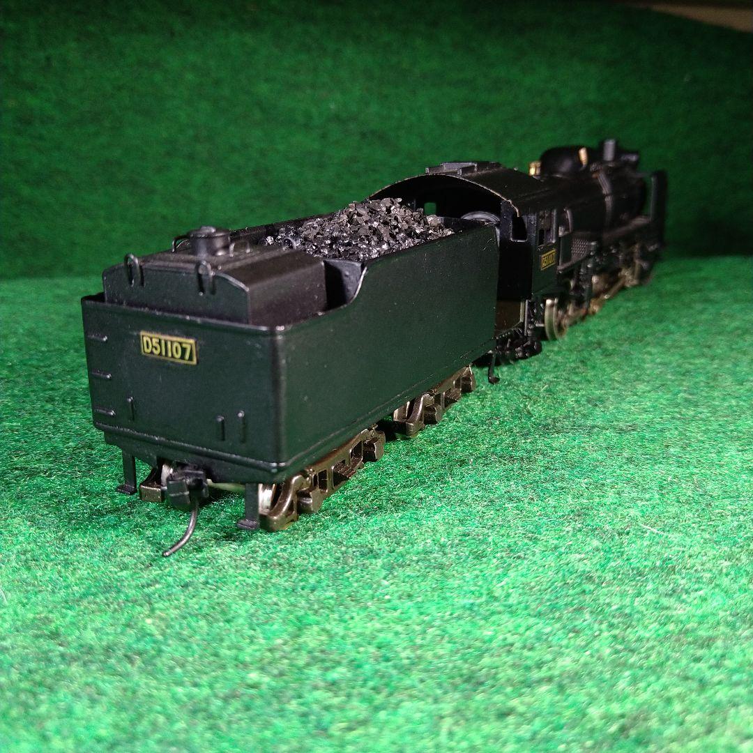 HOゲージ D51 金属アダチ完成品追加工