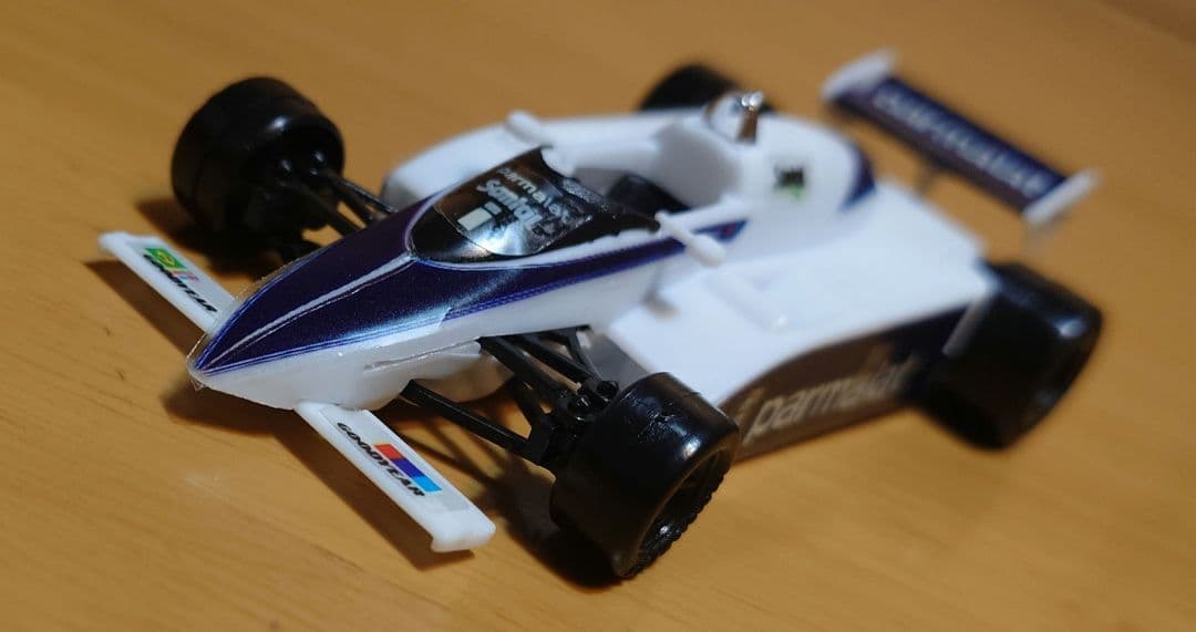 カバヤビッグワンガムBig-one GumブラバムBT50 BMWターボ完成品