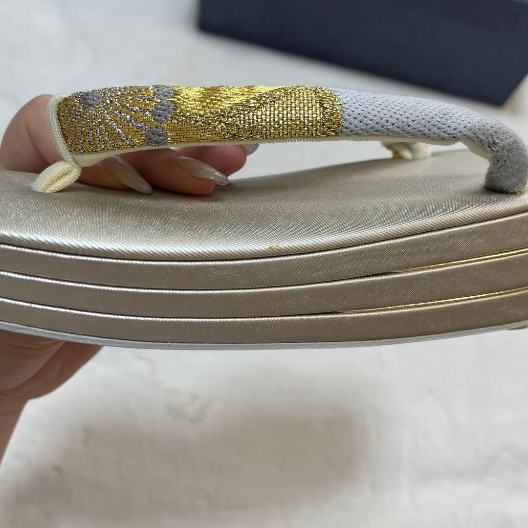 新品未使用訳あり和柄花柄バッグ草履セット草履バック着物振袖訪問着留袖成人式結婚式