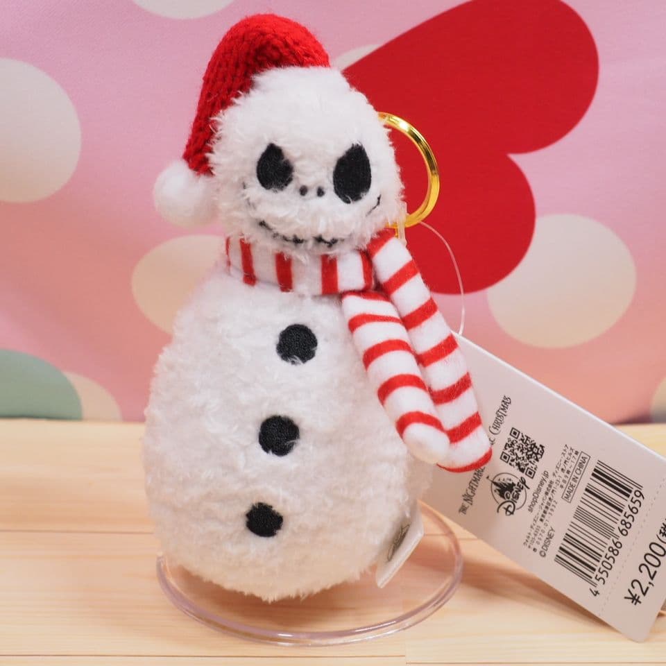 ジャックスケリントン 雪だるま ぬいぐるみ キーホルダー - メルカリ