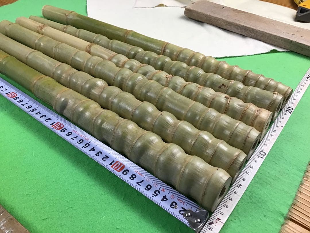 釣り具・その他グリップ用布袋竹「超極太・長尺・芽取り無し」6本セット