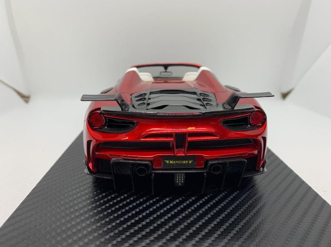 Mansory 1/18 フェラーリ Ferrari 488 レッド