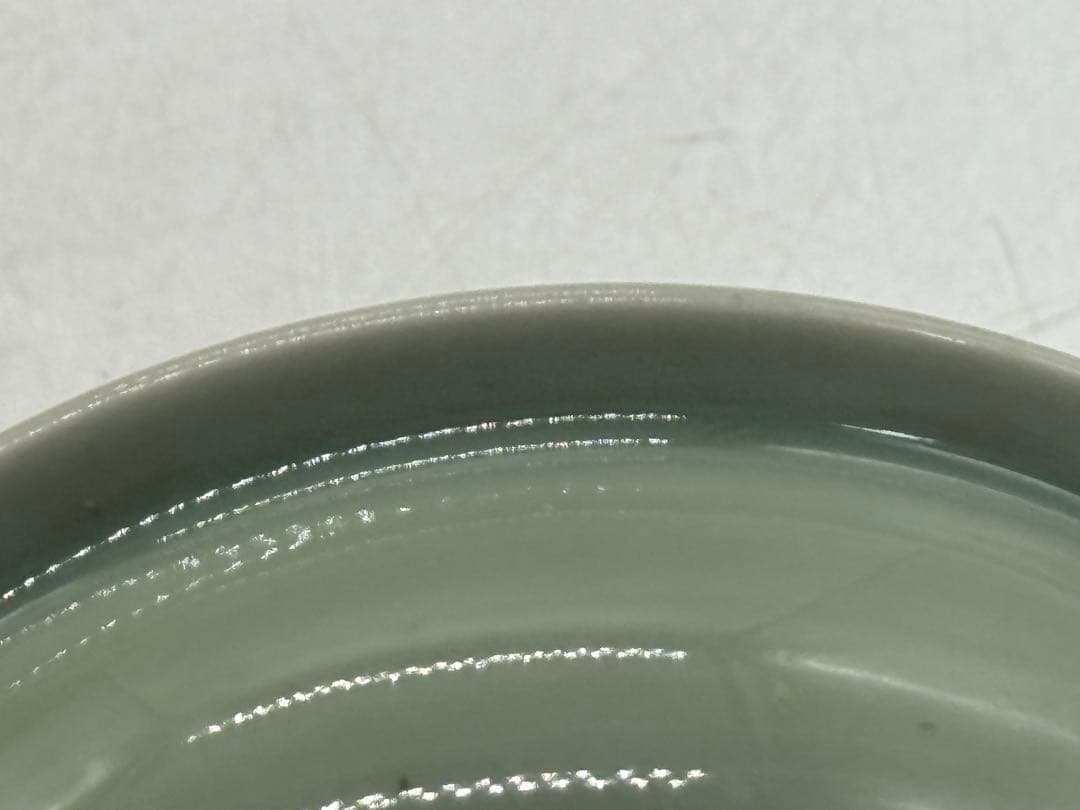 江戸 鍋島青磁 柳紋 お皿 共箱 アンティーク 送料込み260115 - メルカリ