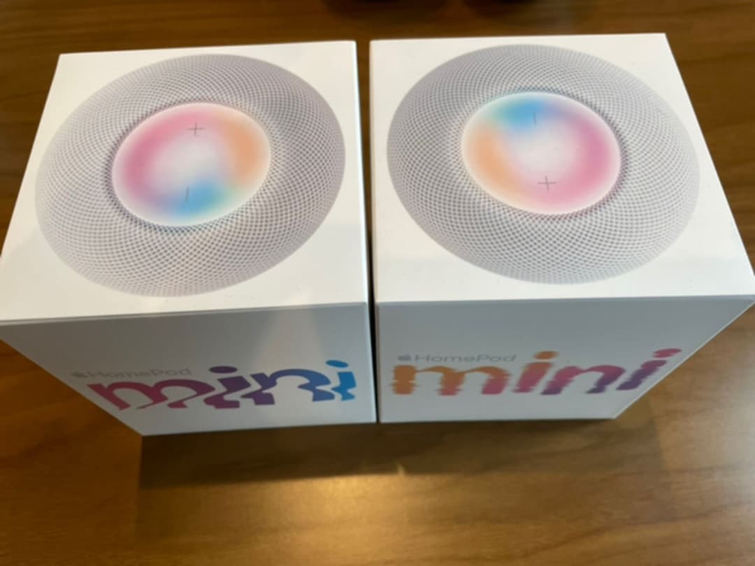 Apple アップル HomePod mini ホームポッドミニ コレクション ホワイト